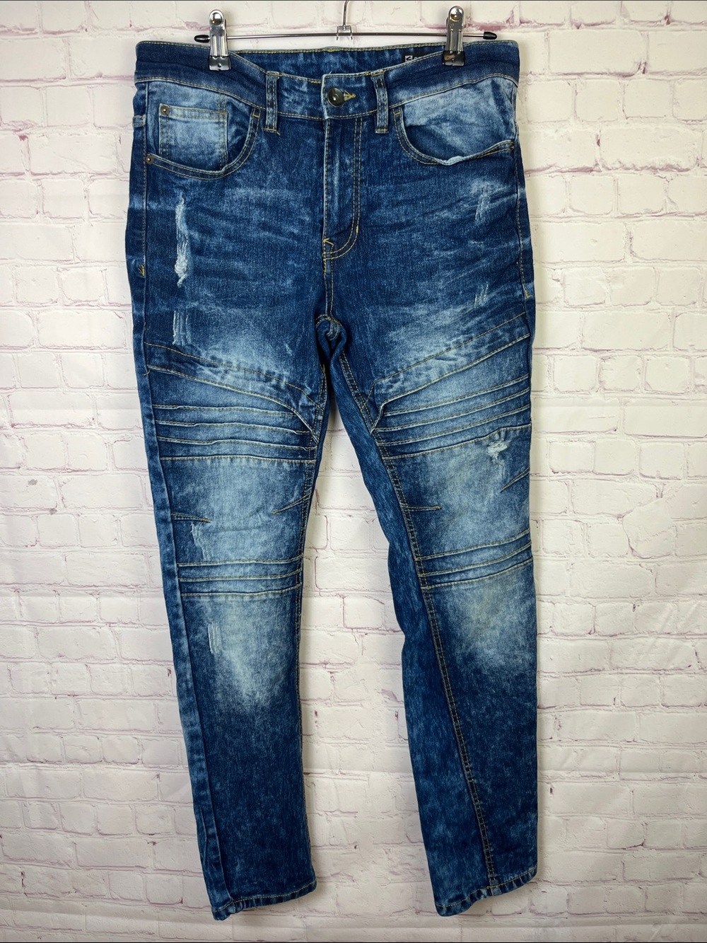 Southpole Skinny Moto Style Jeans